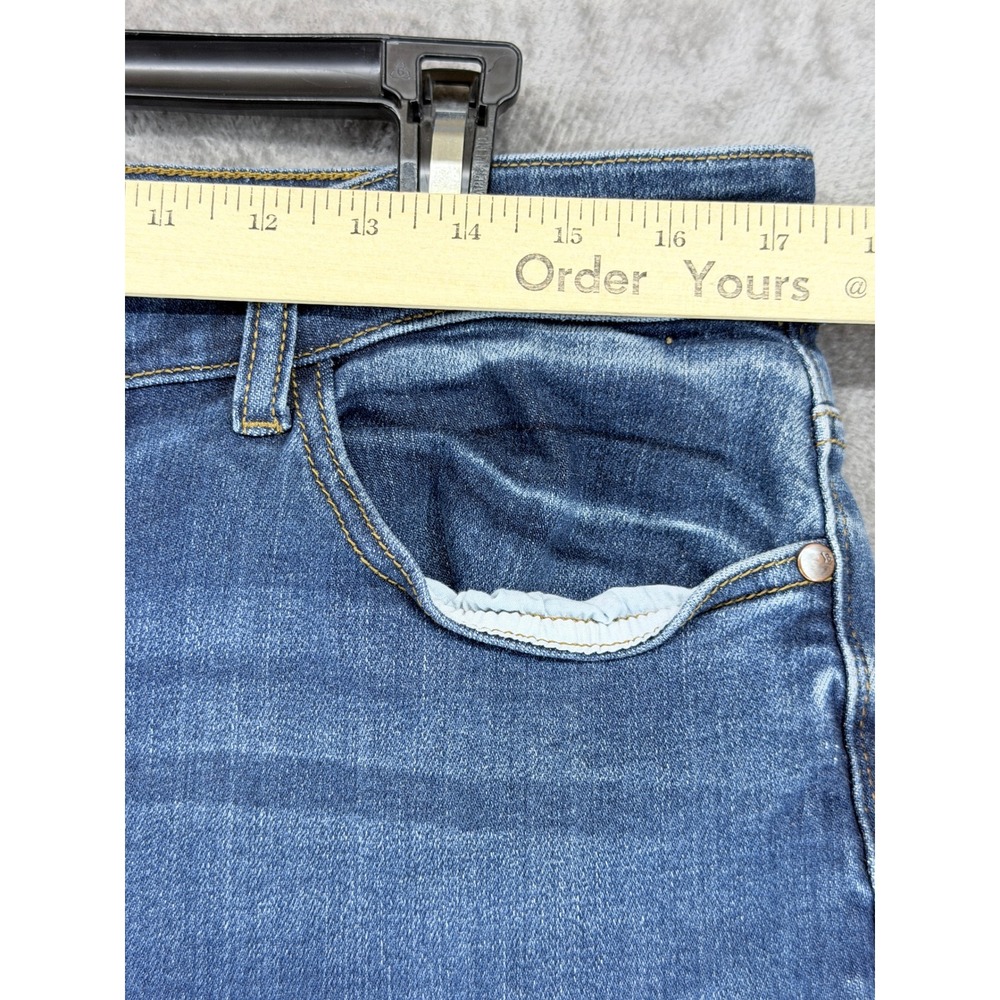 Judy Blue Womens 16W Skinny Fit‎ High Rise Medium Wash Denim Jeans JB82106MD-PL - Picture 4 of 10